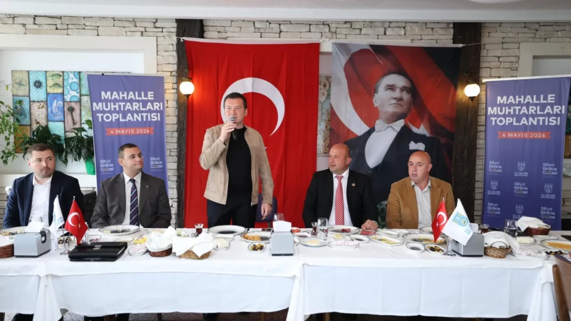 Başkan Balıoğlu, muhtarlarla kahvaltıda buluştu