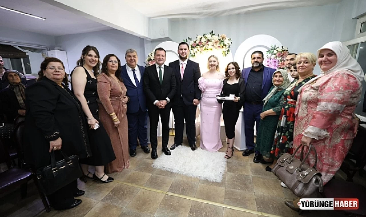 Mert ve Gaye çifti evlilik yolunda ilk adımlarını attı