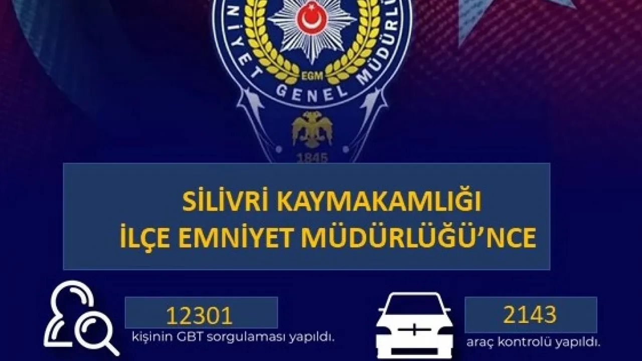 Silivri İlçe Emniyet Müdürlüğü'nden Başarılı Denetimler