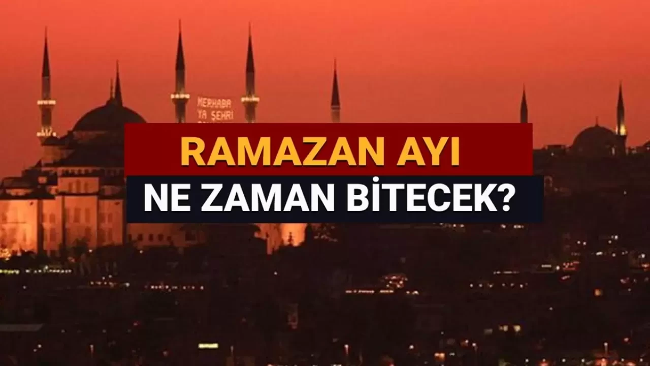 Ramazan ayı 2025 bitiş tarihi: Ramazan ne zaman bitiyor, kaç gün kaldı?
