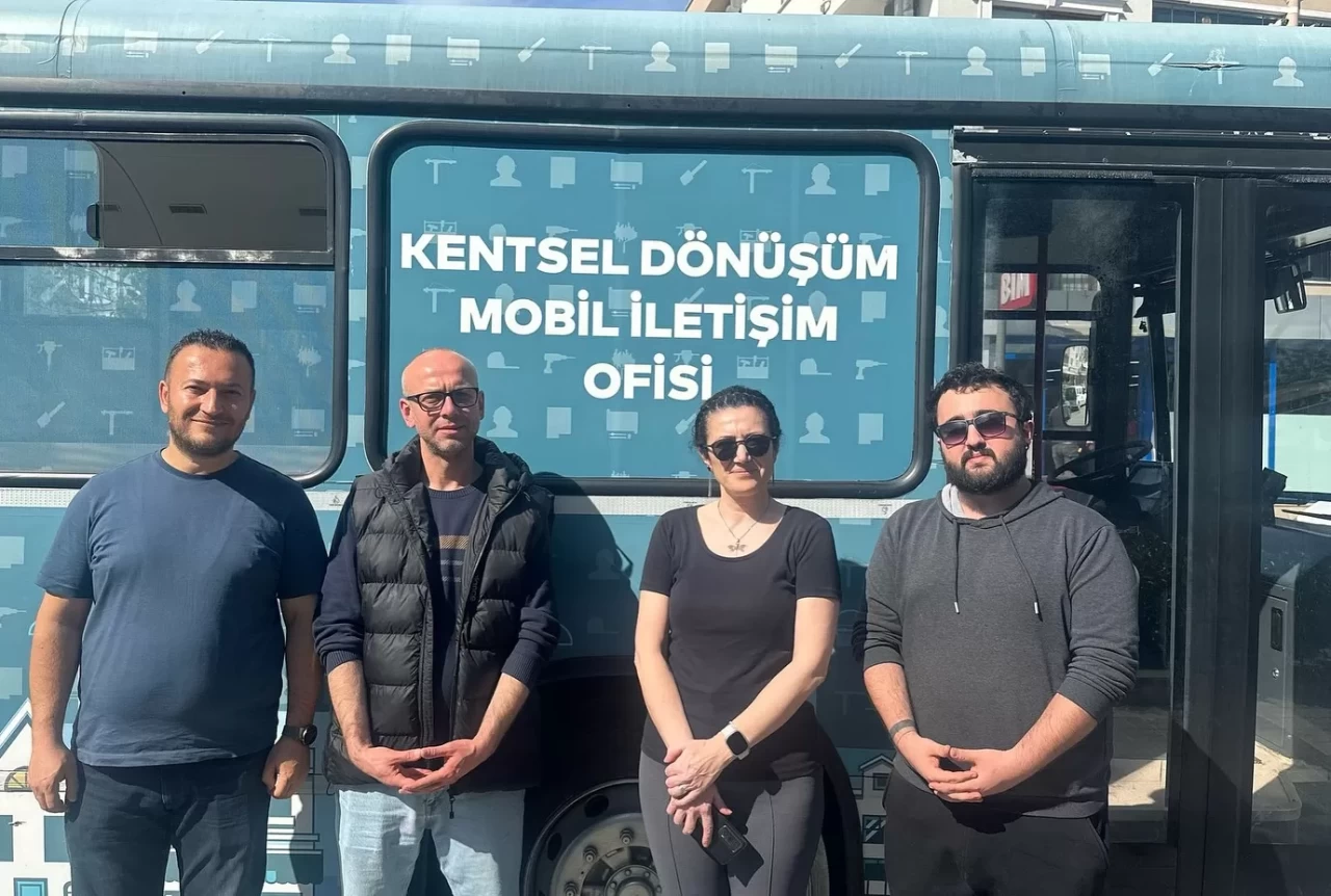 İBB'nin Kentsel Dönüşüm Mobil Ofisi