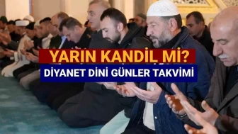 Yarın kandil mi? 26 Mart Çarşamba ne kandili? 2025 Diyanet Dini günler takvimi