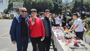 Şerife Baldöktü MTAL'de düzenlenen ikinci el kermesiyle geri dönüşüm ve sürdürülebilir yaşam bilinci güçlendirildi.