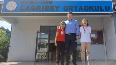 Çağrıbey Ortaokulu Öğrencileri, Başarılarıyla Gurur Duydukları Madalyalarına Kavuştu