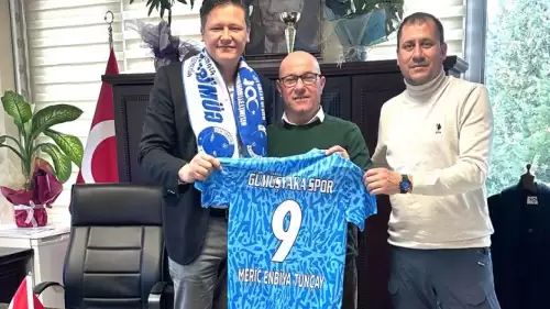 Gümüşyakaspor'dan Doğuş Tunçay'a hayırlı olsun ziyareti