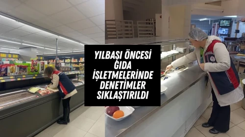 Yılbaşı Öncesi Gıda İşletmelerinde Denetimler Sıklaştırıldı