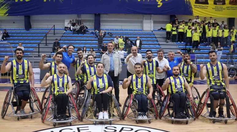İlk kez Avrupa Şampiyonu unvanına ulaşan Fenerbahçe Tekerlekli Sandalye Basketbol Takımı, ligde zirveye doğru hızla ilerliyor!