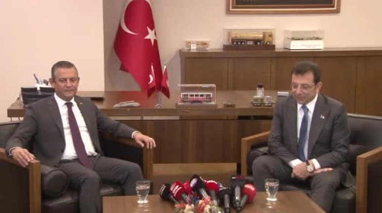 CHP Genel Başkanı Özel, İBB Başkanı İmamoğlu’nu ziyaret etti