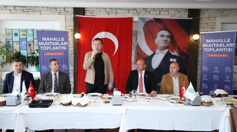 Başkan Balıoğlu, muhtarlarla kahvaltıda buluştu