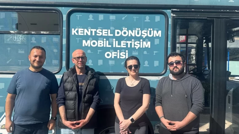 İBB'nin Kentsel Dönüşüm Mobil Ofisi