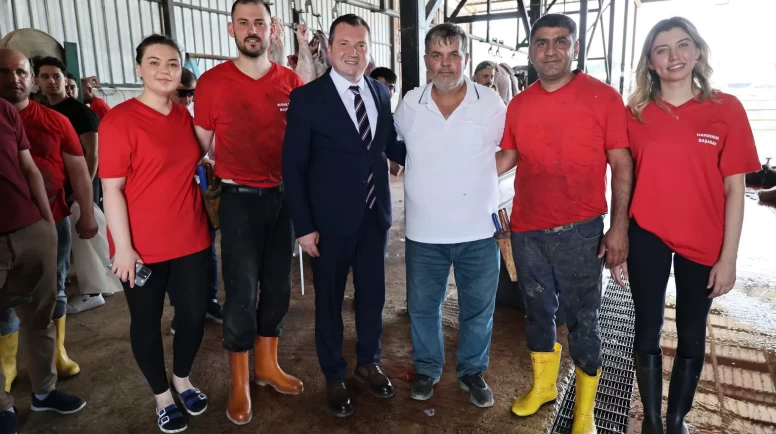 Başkan Balcıoğlu, Kurban Bayramı’nda Köylerde Vatandaşlarla Bayramlaştı