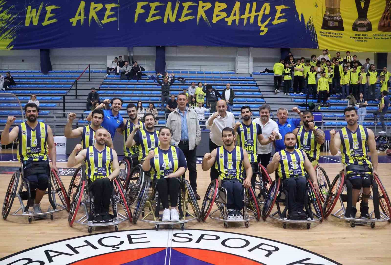 İlk kez Avrupa Şampiyonu unvanına ulaşan Fenerbahçe Tekerlekli Sandalye Basketbol Takımı, ligde zirveye doğru hızla ilerliyor!